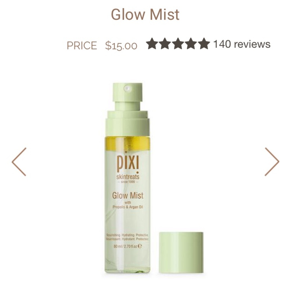 ‼️‼️SOLD‼️‼️ Pixi by Petra Glow Mist